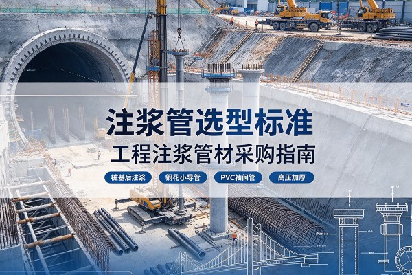 埇桥注浆管选型标准
