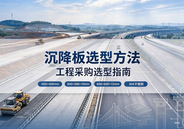 埇桥沉降板选择方法